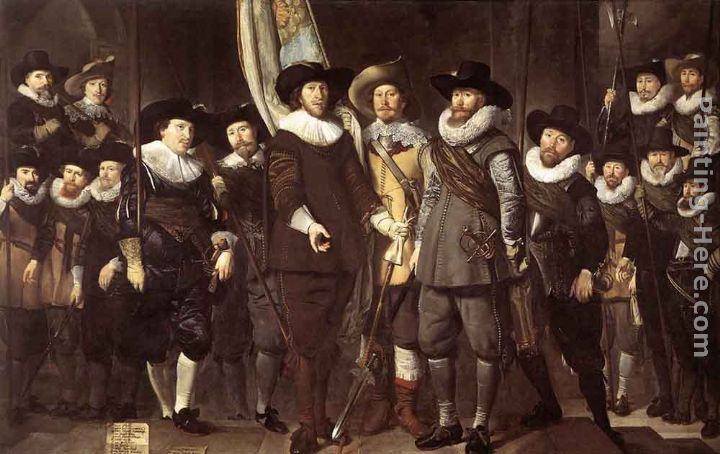 Thomas de Keyser The Militia Company of Captain Allaert Cloeck